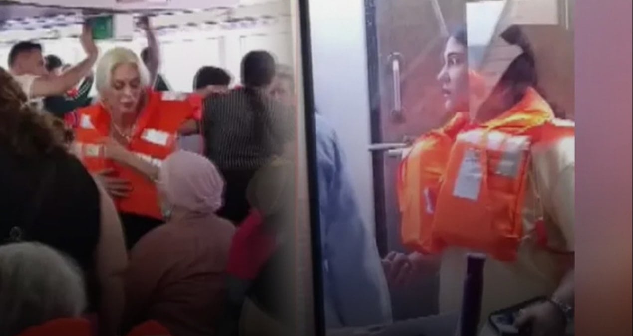İDO feribotunda korku dolu dakikalar!