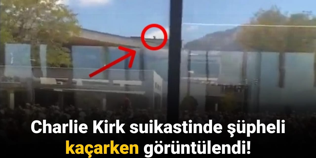 kritik goruntuler charlie kirk suikastinde supheli kacarken goruldu QxMbSA6M