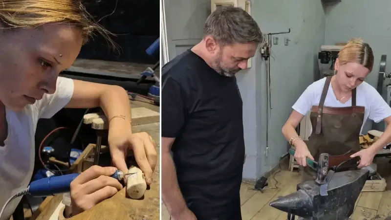 duzcede unescolu usta cirak bulamayinca sanatini kizina ogretmeye basladi ata yadigari icin atolyeye girdi RNTGPReb.webp