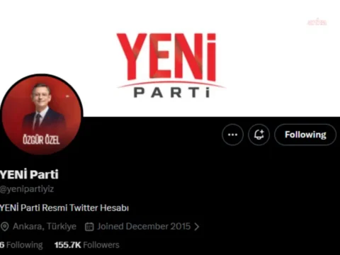 Yeni partinin resmi x hesabi duyuruldu d6XNms9J